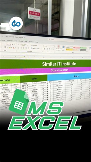MS Excel Live Course 2026 Complete Practical Office Skills Training Similar IT