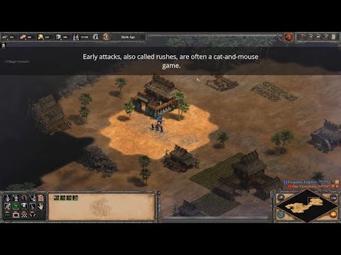 AoE2: DE - Rushing the Enemy - The Art of War Campaign Video Instruction