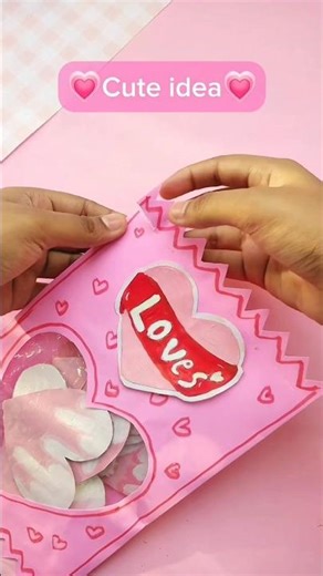 DIY sweet CHOCOLATE Chips FROM Cardboard (cute gift idea)