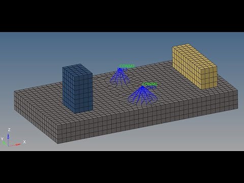 Mass Element in hypermesh/optistruct