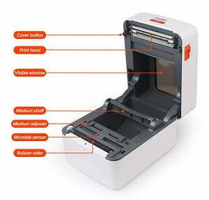 [Hot Item] Direct Thermal Transfer Printer 203dpi Desktop Printer ODM Printers