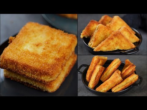 Quick, Crunchy & Healthy Breakfast Recipe | Bread Potato Snacks | Delicious Aloo Bread Sandwich