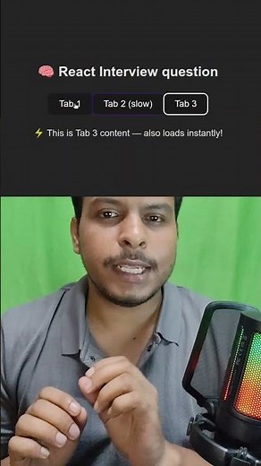 React interview question | useTransition #react