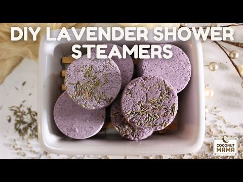 DIY Lavender Shower Steamers
