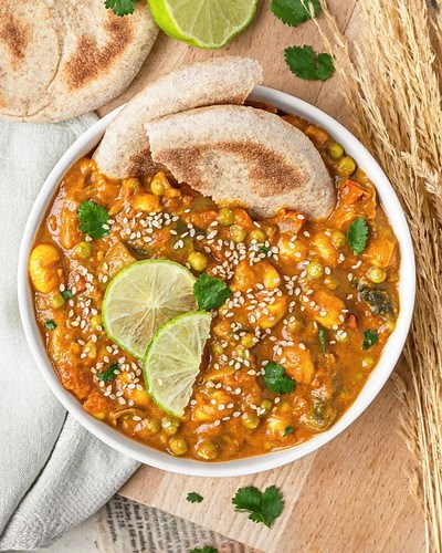 Recette Curry de haricots blanc sur Chefclub daily