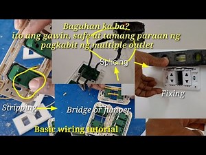 How to wire multiple convenience outlet