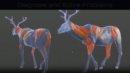 【中文字幕】Houdini教程 - 肌肉系统 Mastering Houdini Muscles 101