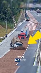 How to Stop a Truck with Failed Brakes When a truck’s brakes fail, runaway truck ramps provide a critical safety solution. These emergency lanes, usually filled with deep sand or gravel, absorb the truck’s momentum and slow it down gradually. This helps prevent devastating crashes on steep descents, keeping drivers, passengers, and other road users safe. Credits: @serbormopar94 /YT,@Engineeringandarchitecture /YT #technology #trucks #truckerlife #brakes #runway | Glass Media