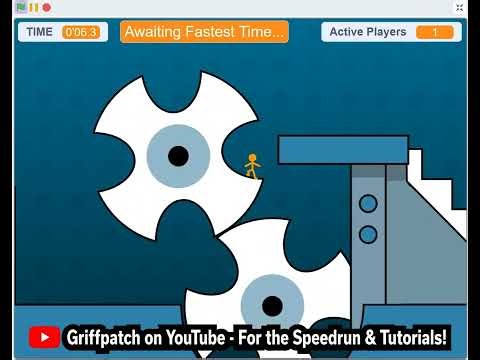 Je test speedrun de Griffpatch sur Scratch.