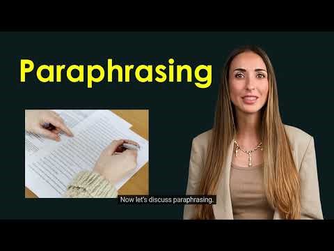ENG 1015 Videos - Citing Quoting and Paraphrasing