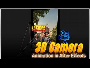 After Effects 3D Camera Explained in 10 Minutes! 🎥 (Hindi Tutorial)