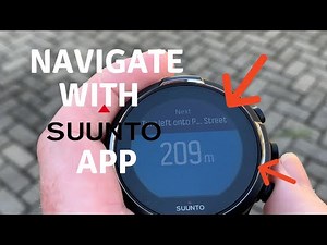 How to navigate on Suunto | Suunto App 2.4.1