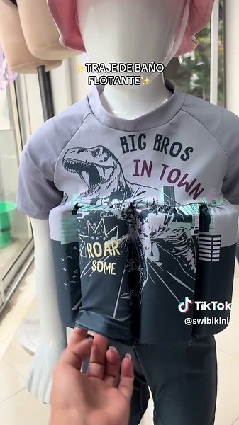 Traje de Baño Flotante para Niños de 3 a 6 Años