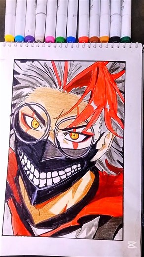 Okarun_Drawing | Dandadan #shorts #anime #drawing #dandadan #okarun #evileye #art #sketch