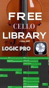 This FREE Cello for Kontakt Sounds Beautiful #shorts