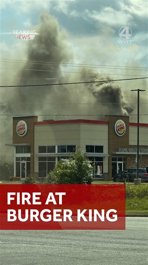 Fire reported at South Carolina Burger King