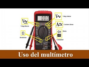 Uso del multímetro