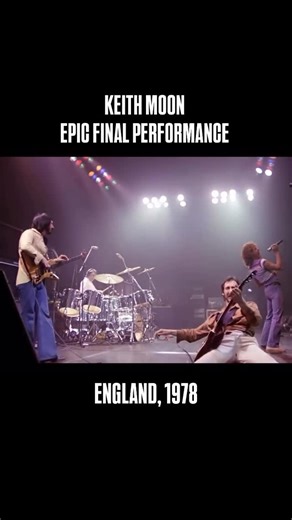 Goldmine magazine on Instagram: "Keith Moon’s final live performance with The Who took place on May 25, 1978, at Shepperton Studios in Surrey, England. The band performed for a small audience of 300 to film scenes for The Kids Are Alright documentary. They played “Baba O’Riley,” “My Wife,” and “Won’t Get Fooled Again”. #TheWho"