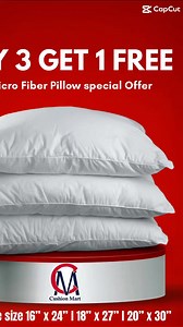 🛏️ BUY 3 GET 1 FREE – HOTEL GRADE PILLOW OFFER! 🛏️ Experience premium comfort with our A-Grade Hotel Quality Pillows filled with 7D Imported Poly Fiber and packed with vacuum-sealed export quality. 📏 Available Sizes: 16” x 24” | 18” x 27” | 20” x 30” 💰 Cash on Delivery available island-wide 📍 Visit our Showrooms: 📌 125/A Saranankara Road, Dehiwala – ☎️ 0112 713 386 📌 369 1/1/A Awissawella Road, Wellampitiya – ☎️ 0112 578 350 📦 Place your order today & feel the real quality! 📲 Call now: 