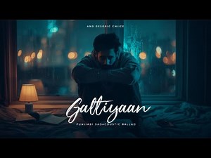 Galtiyaan - Punjabi Sad Song 2025 | Breakup Ballad | Acoustic Piano | Heartbreak Music