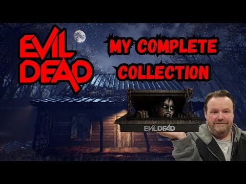 My Complete Evil Dead Collection. (4k Bluray, DVD, Bluray, Steelbooks & Collector Editions)