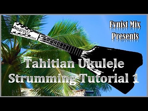 Tahitian Ukulele Strumming Tutorial 1, Bubble Strum (With Paul Tupou)