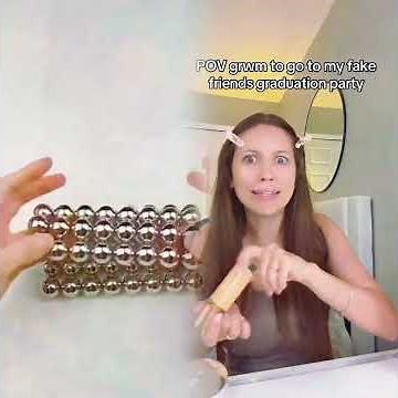 Grwm to go to my fake friends graduation party #foryou #pov OG:juliettewegg