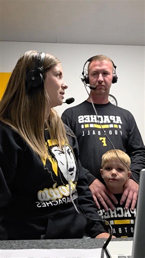 Check out this great interview from halftime tonight! (If you can hear it over the band music) The Marv Sebring Fan in the Stand segment. Kelsey Kuhn and Levi Kuhn don't great things to benefit the Sherwood community in a fun and entertaining way! | 105.7 The BULL