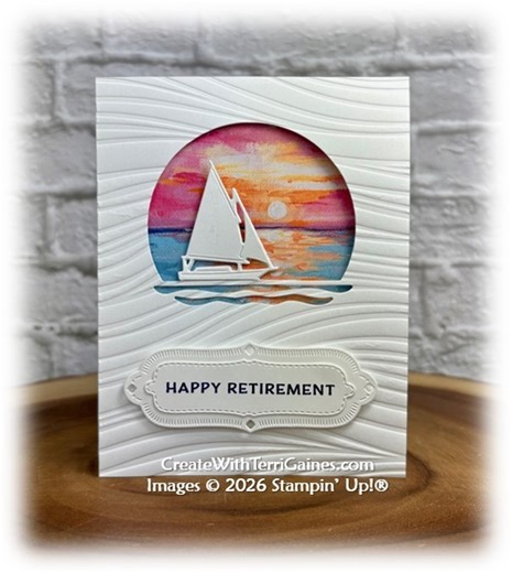 Scenic Coast Suite Collection Product Spotlight & Video Card Tutorial - Create With Terri Gaines