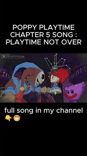 PLAYTIME'S NOT OVER #shorts #music #song #poppyplaytime
