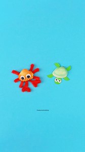 🌊Shell-abrate World Ocean Day on 8th June with some sealife shell creatures! 🌊 This DIY craft is so cute and super easy to make! You can use paper or pipe cleaners to create your creature’s legs, add a shell for its body then finish with some googly eyes! Which is your favourite, turtle or crab?! By the amazing @die_besten_ideen_fuer_kinder #crab #turtle #seaside #kidscrafts #diy #kidsplay #kindergarten #getkidscrafting #craftsupplies #artsandcrafts #craftsy #instacrafts #kinderspiele #bakerro