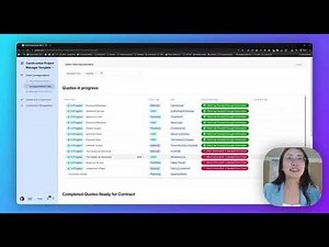 Construction Project Manager Database Demo in Airtable
