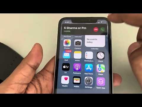 How to mute yourself during a call in iPhone