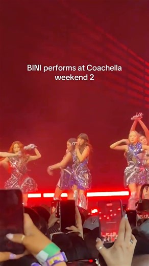 BINI Owned the Stage at Coachella Weekend 2 #concert #coachella #bini #coachellaweekend2.