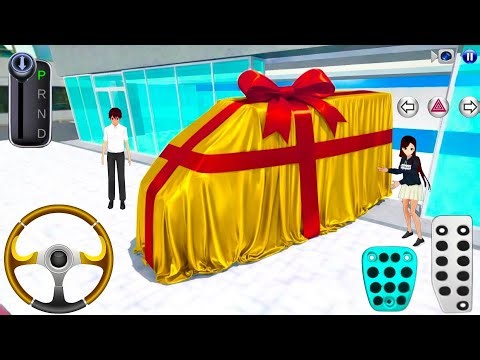 3D Driving Class NEW Gift Car Reveal 🎁 Golden Wrapped Car Surprise | Realistic Driving Gameplay USA