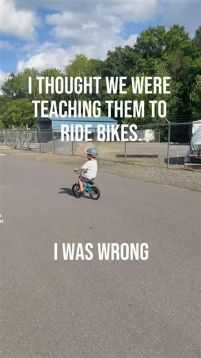 Both My Boys Learned to Ride Without Training Wheels ❤️