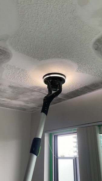 Transforming Popcorn Ceilings with Concrete: A Construction Renovation Story