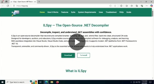 The ILSPY domain has been compromised and is being used to deliver malware through domain redirection and ad injection. This typically occurs when a user opens the domain and clicks the download… | Diyar Saadi