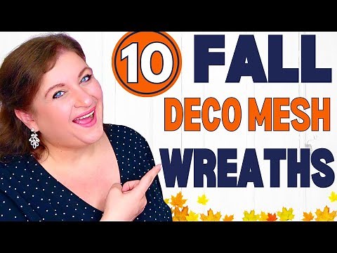 10 DECO MESH WREATHS That Will MAKE Your Home INSTA-FAMOUS!