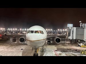 Full Flight | United Airlines 767-300ER Chicago to Los Angeles