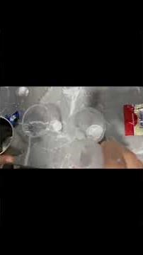 Factores que afectan la velocidad de reacción. Experimento de química