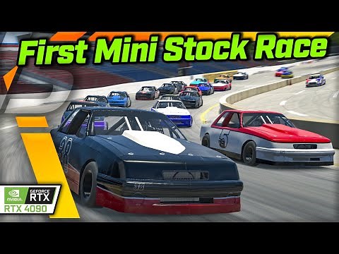 First Mini Stock Race - iRacing Gameplay