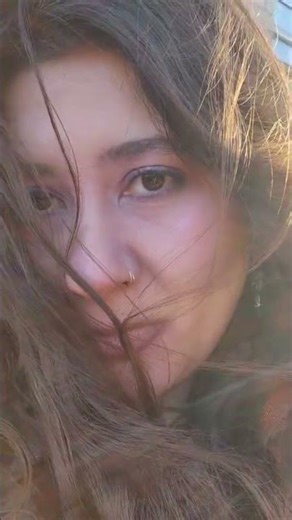 BLONDE HAIR BABE #asmrsounds #etherealmusic #anotherworld #castles #calmmusic #goldenbrown #gothic