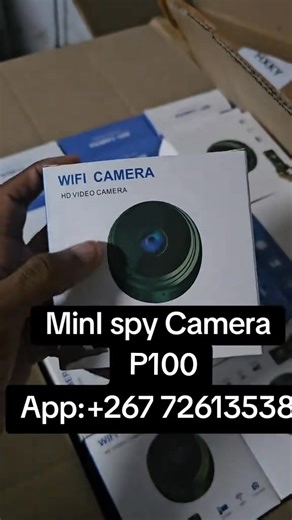 2.4K reactions · 85 shares | Mini camera : P100 Available by Order...