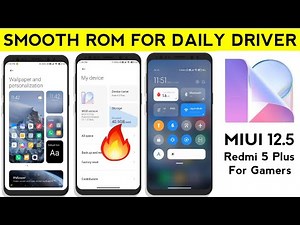 MIUI 12.5 | REDMI 5 PLUS | REDMI NOTE 5 | SMOOTH | INSTALLATION+BANKING+MAGISK+NETFLIX | ANDROID 10