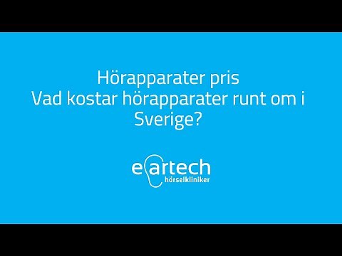 Hörapparater pris Vad kostar hörapparater?