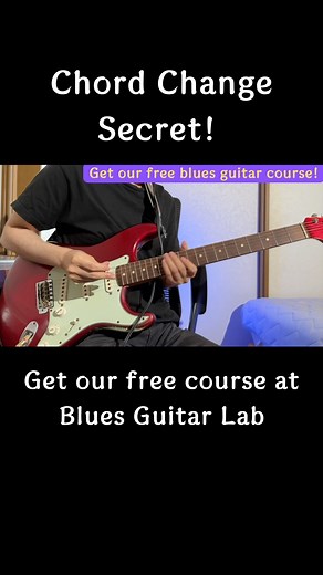 1.7K views · 19 reactions | Chord change secrets: Spot common patterns #guitarlessons #guitarchords #guitarpractice | Blues Guitar Lab By Satoshi Nakamoto | Facebook