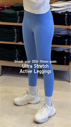 UNIQLO Singapore on Instagram: "The new Ultra Stretch Active Leggings is our way of supporting your 2026 fitness goals. #UniqloSG #SportUtilityWear"