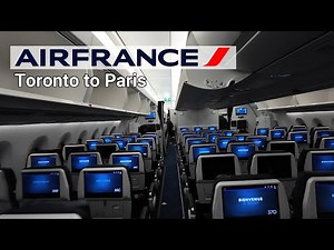 Air France Flight AF355 | Toronto to Paris | Airbus A350-900 | Economy Class