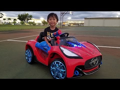 SPIDER-MAN Super Car 6-Volt Battery-Powered Ride-On